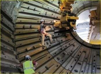 Mill relining & maintenance minière — intervention 2